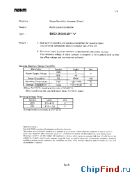 Datasheet BD3882FV manufacturer Rohm